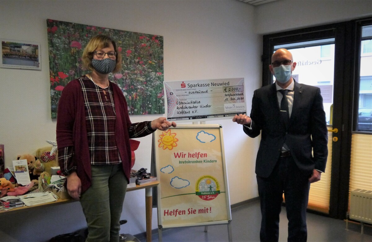 Poster Bild der Spende Spende an uns statt Weihnachtskarten
