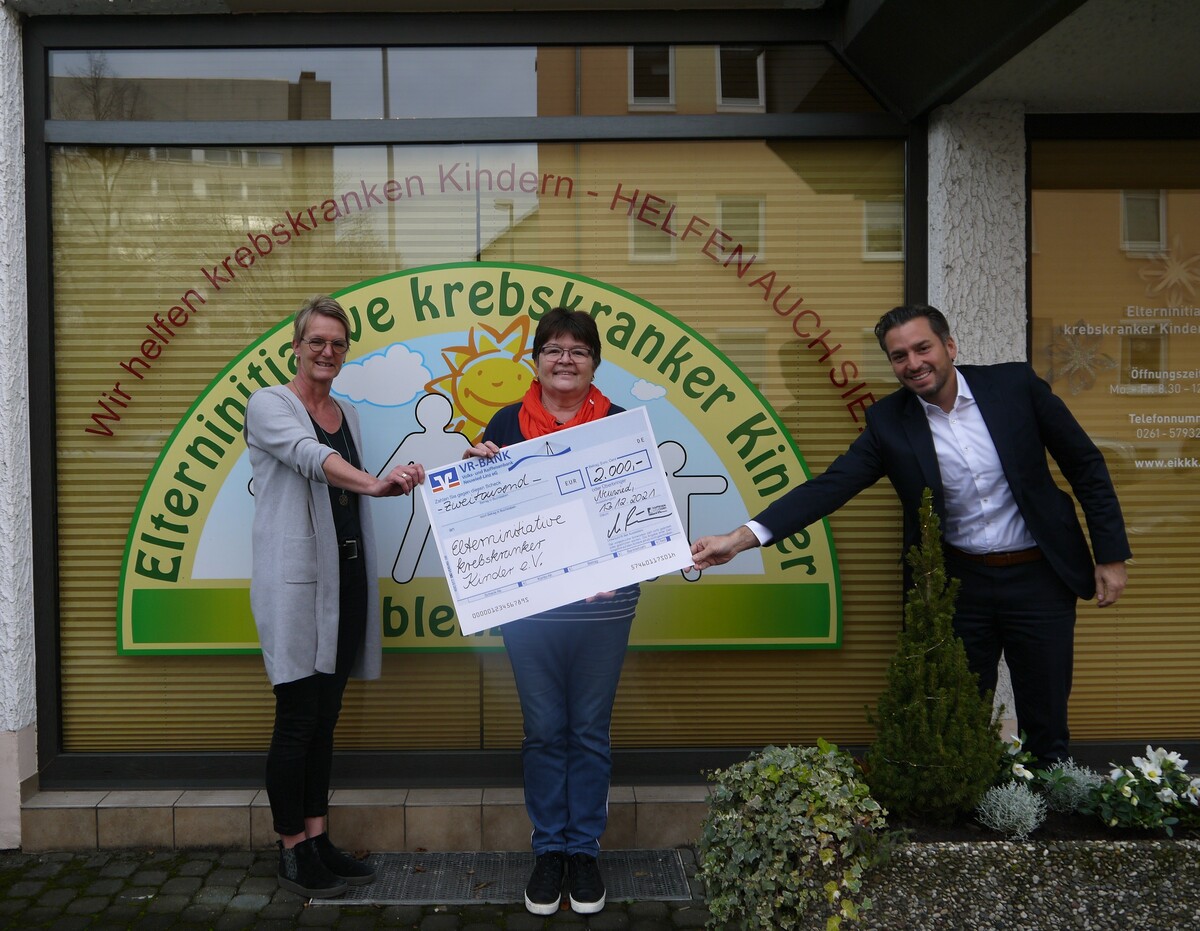 Poster Bild der Spende Raiffeisendruckerei Neuwied