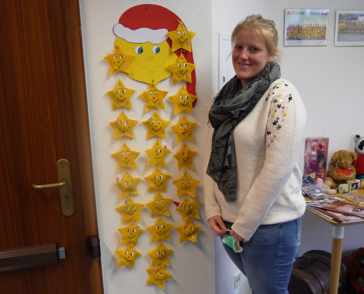 Poster Bild der Spende Weihnachten naht…