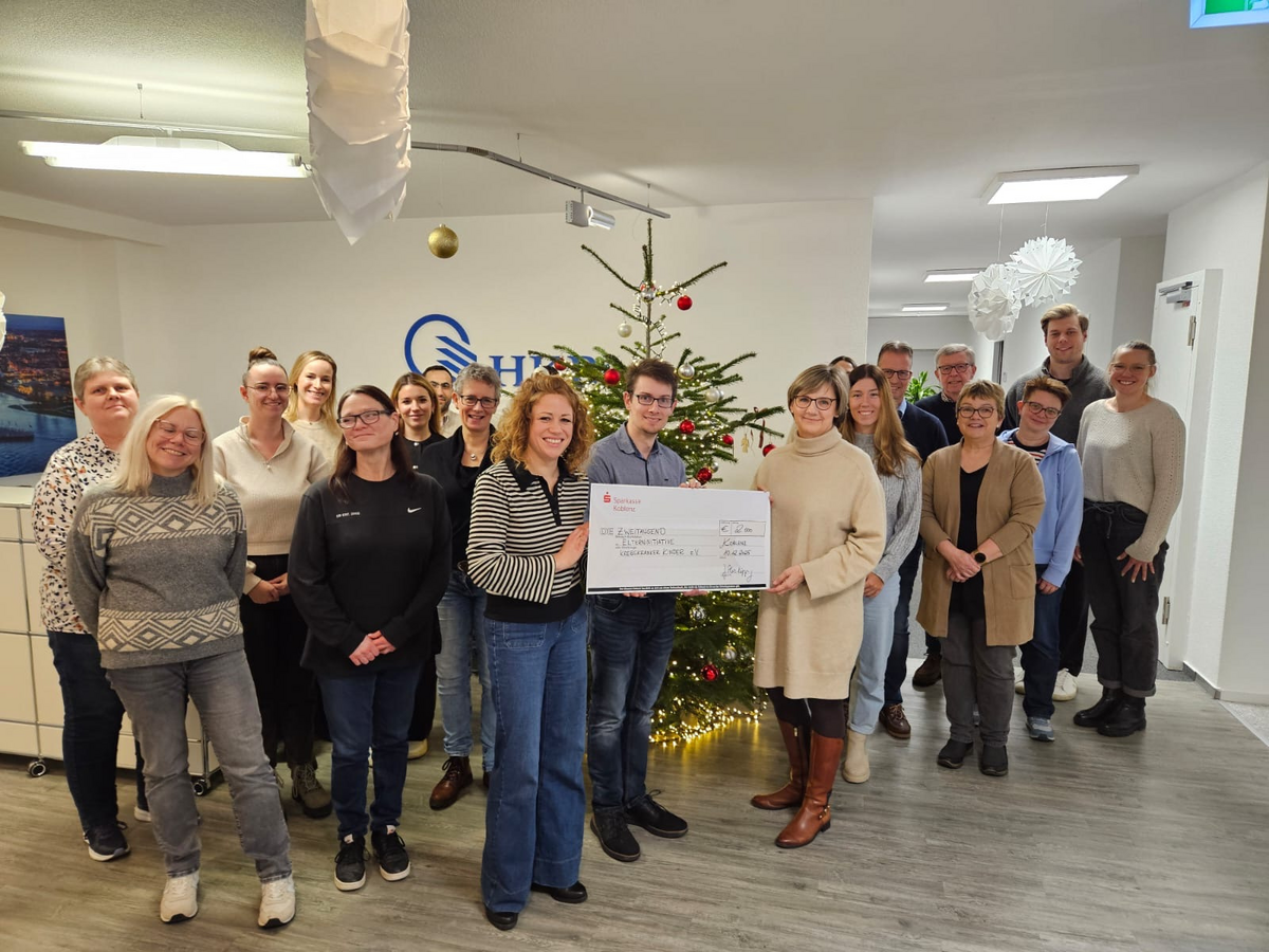 Poster Bild der Spende Weihnachtsspende HKB GmbH