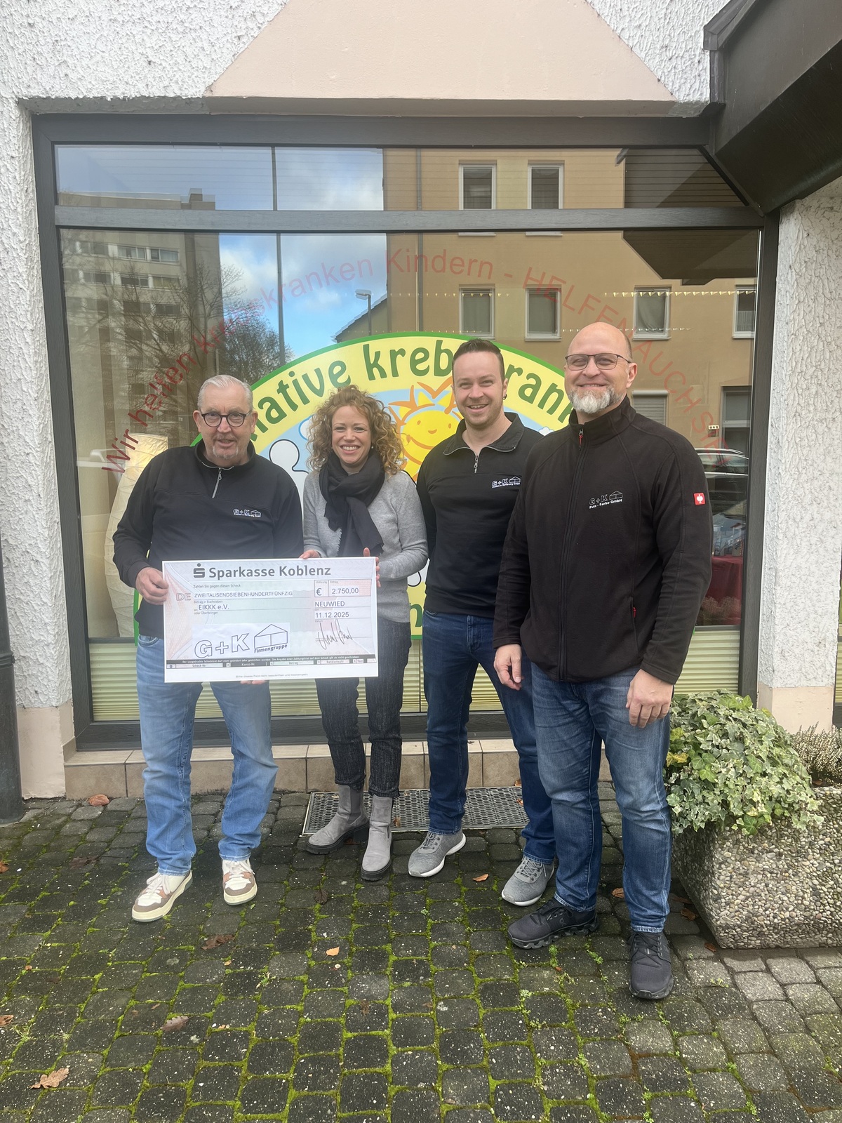 Poster Bild der Spende Verlässliche Spende in der Weihnachtszeit