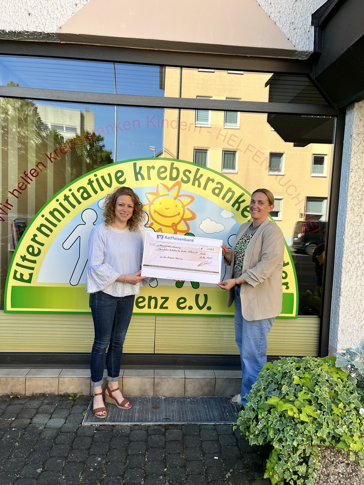 Poster Bild der Spende Vereine unterstützen krebskranke Kinder