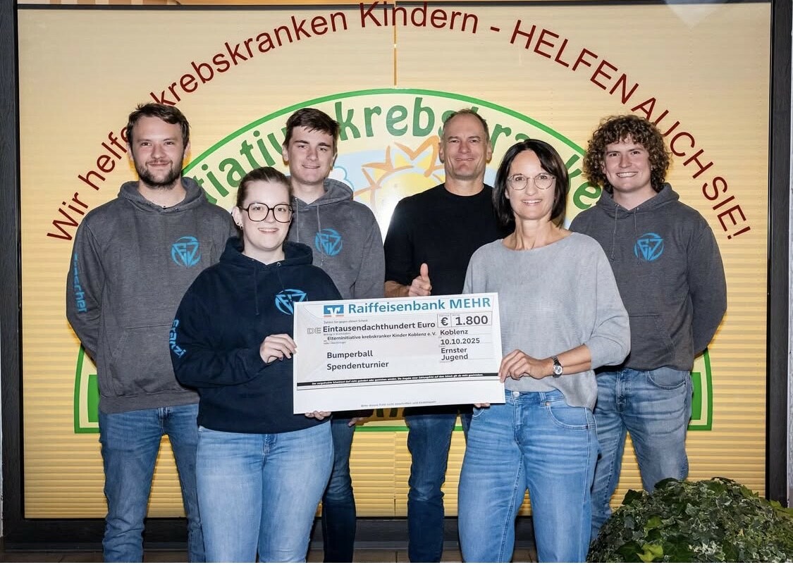 Poster Bild der Spende Bumperball-Spendenturnier
