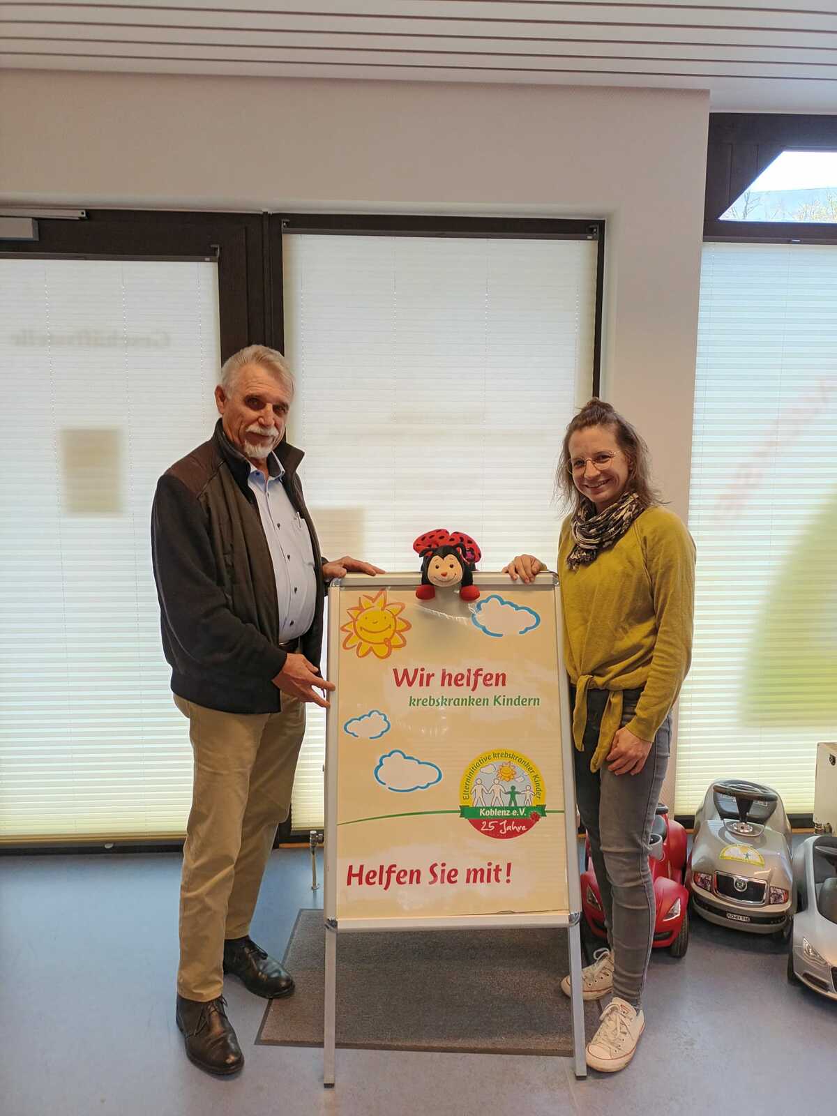 Poster Bild der Spende Spenden statt Schenken 