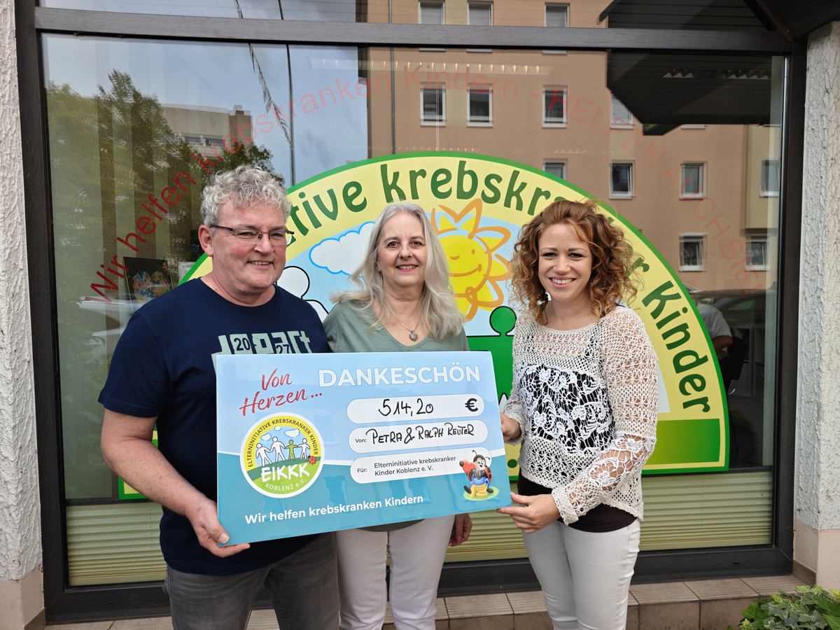 Poster Bild der Spende Glückswürmchen bringen erneut großes Glück