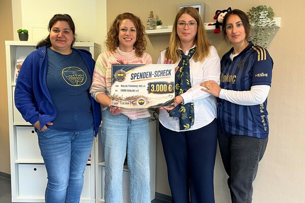 Erneute Spende von Koblenz Fenerbahce 