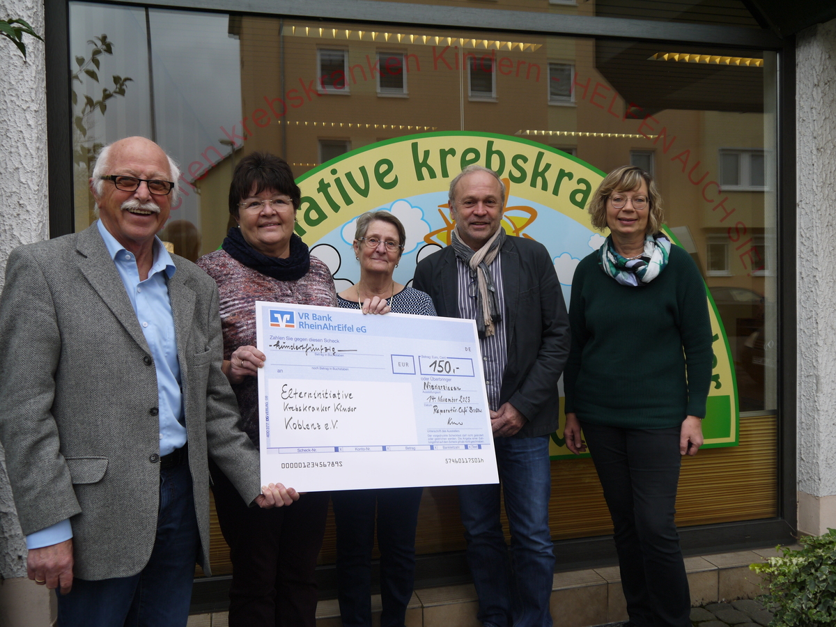 Poster Bild der Spende Reparatur-Café unterstützt krebskranke Kinder 