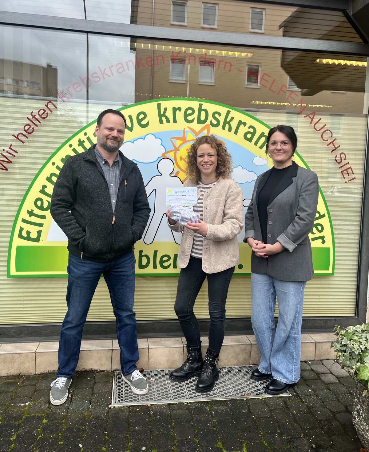 Poster Bild der Spende Adventsdorf der St. Franziskus Schule Koblenz