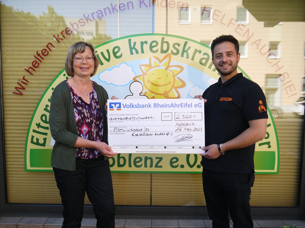 Poster Bild der Spende Rohrreinigung Sattler, Koblenz