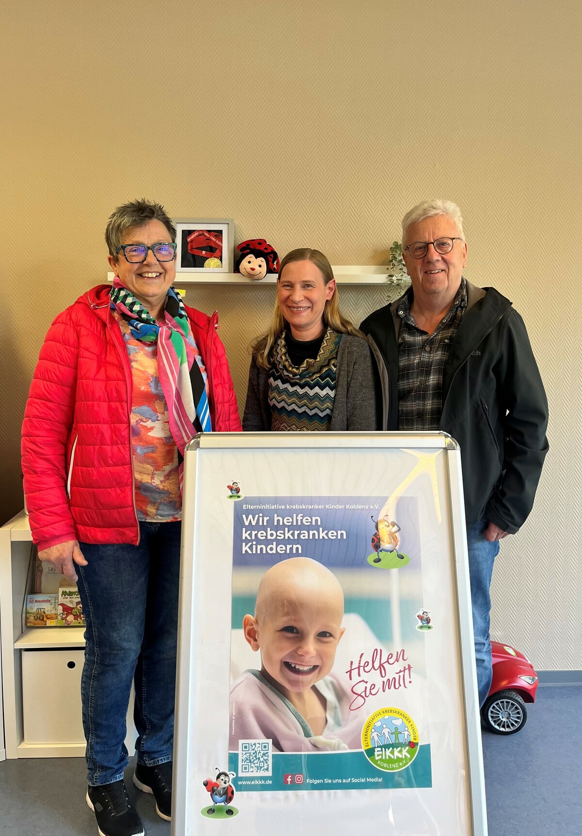 Poster Bild der Spende Tolle Spende eines Geburtstagskindes