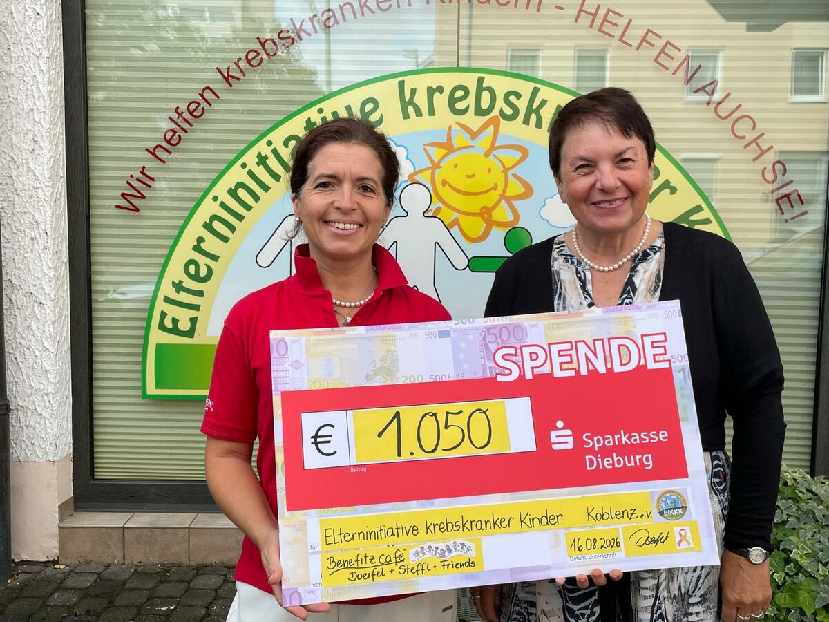 Poster Bild der Spende Benefiz-Café zugunsten der Elterninitiative