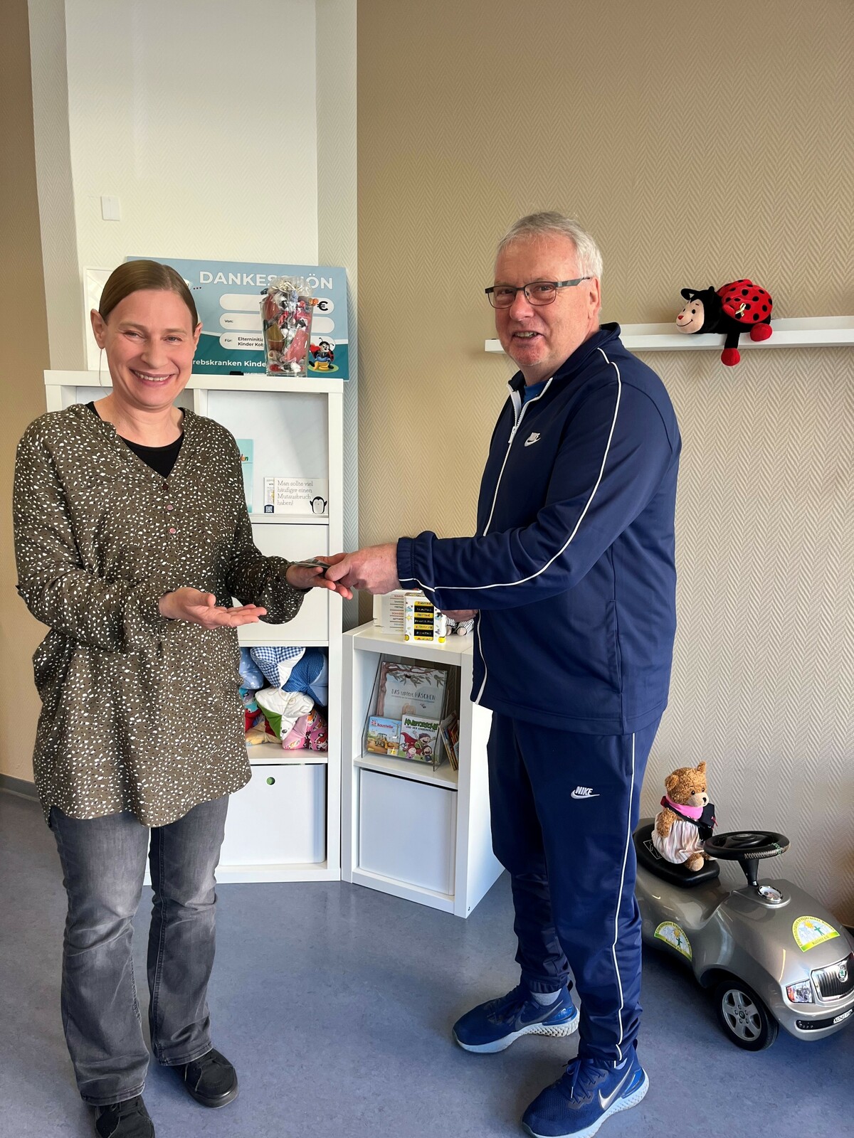 Poster Bild der Spende "Kinderträume erfüllen"