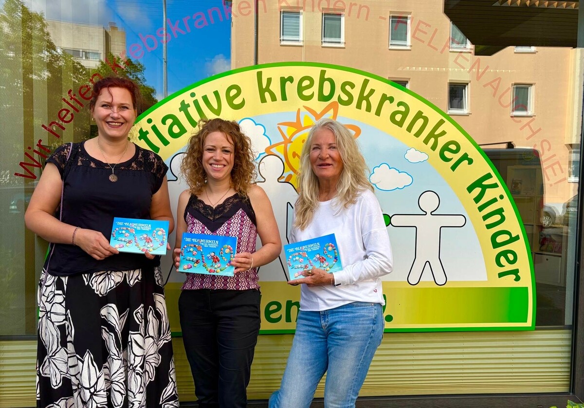 Poster Bild der Spende Unser erstes Kinderbuch ist da: „Die Glasmurmeln und das Geheimnis der Träume“